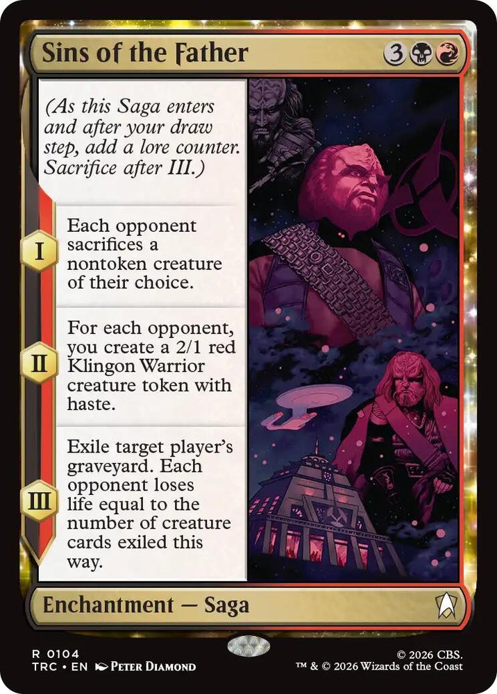 Image for Sins of the Father (TRC) - Magic: The Gathering