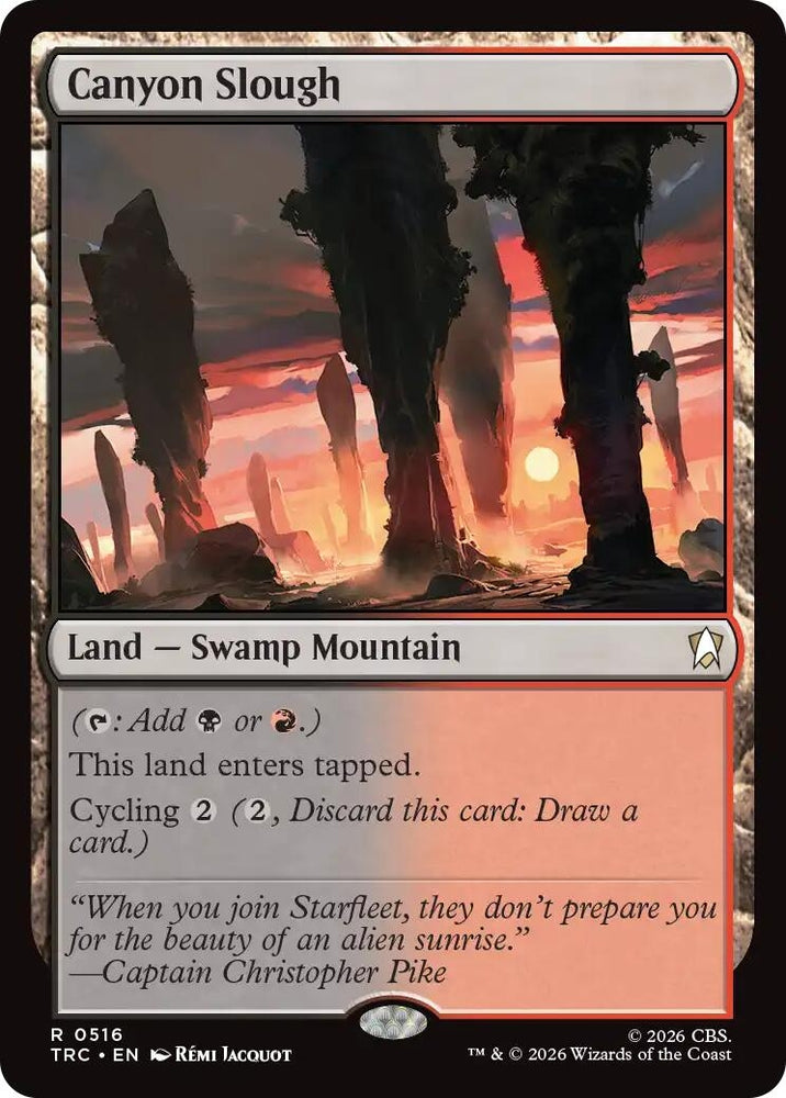 Image for Canyon Slough (TRC) - Magic: The Gathering