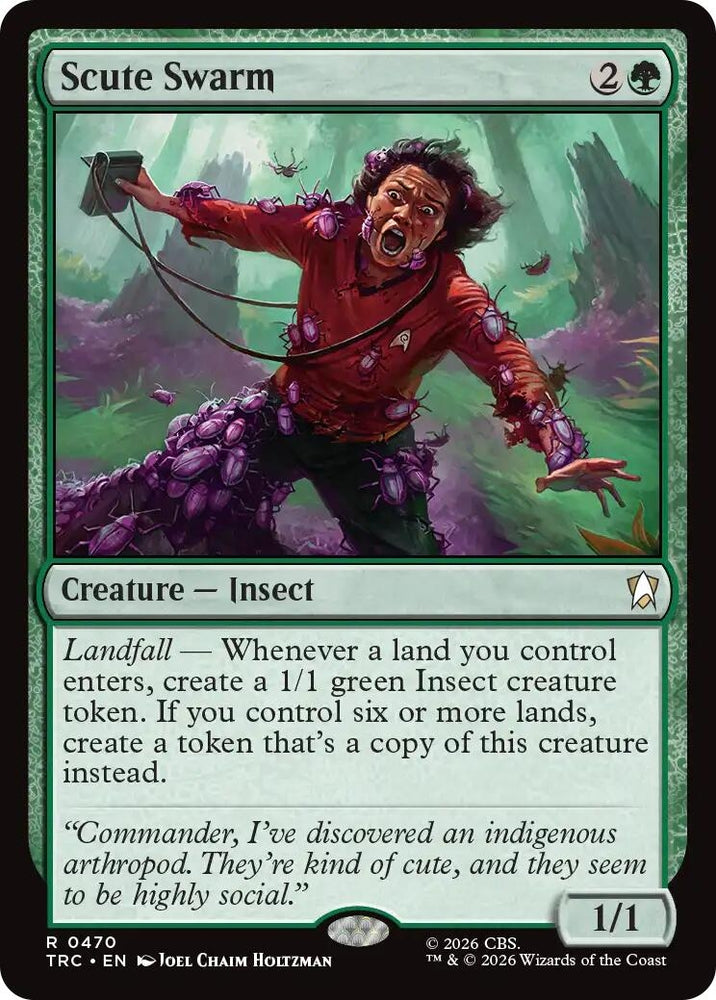 Image for Scute Swarm (Surge Foil) (470) (TRC) - Magic: The Gathering