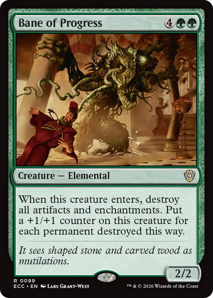 Bane of Progress [Lorwyn Eclipsed Commander]