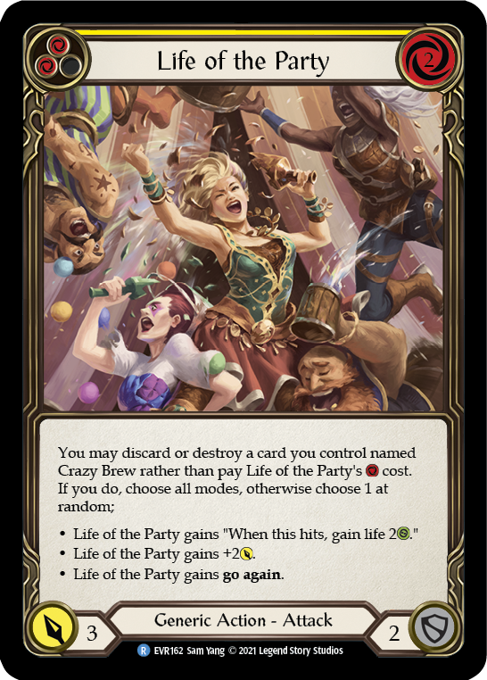 Life of the Party (Yellow) [EVR162] 1st Edition Normal