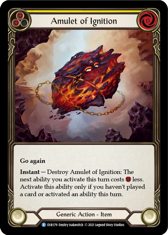 Amulet of Ignition [EVR179] 1st Edition Normal