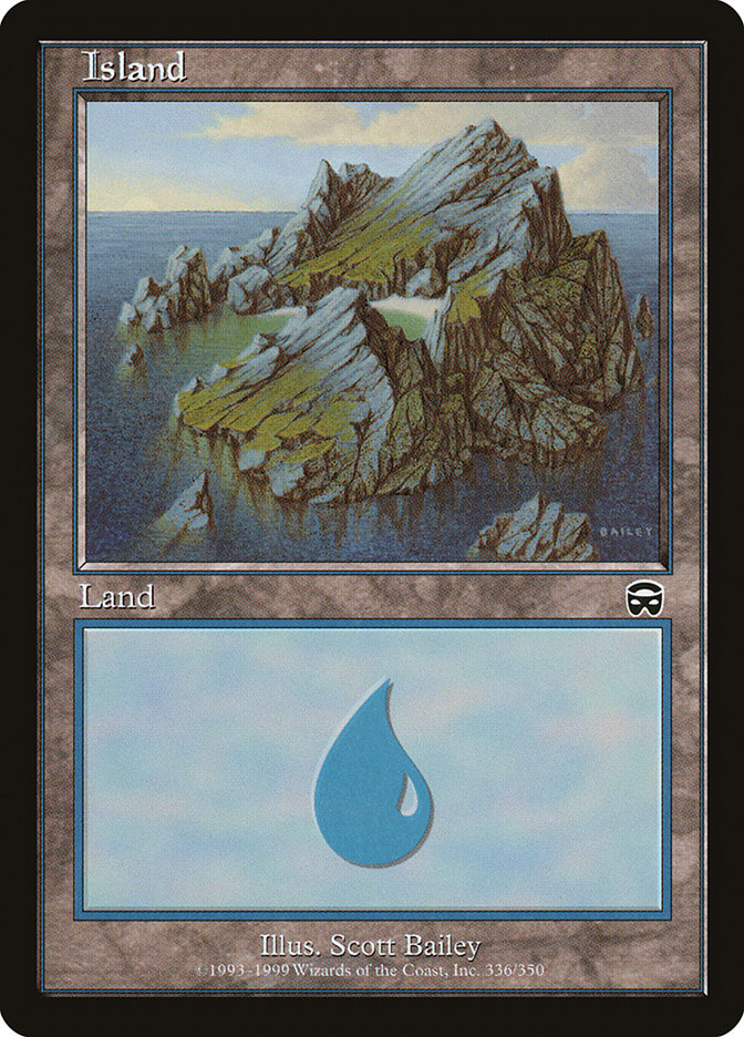Island (#336) [Mercadian Masques]