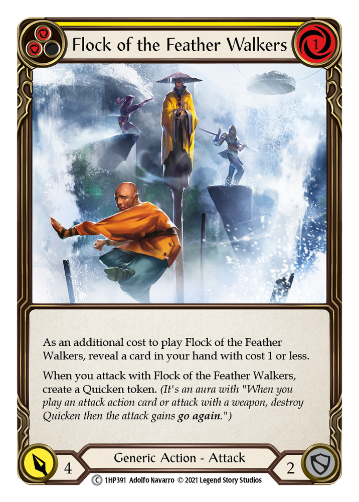 Flock of the Feather Walkers (Yellow) [1HP391]