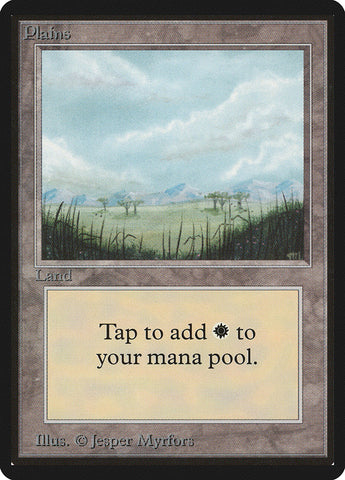 Plains (#289) [Limited Edition Beta]