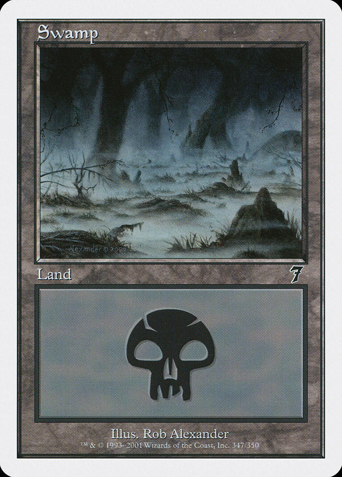 Swamp (#347) [Seventh Edition]