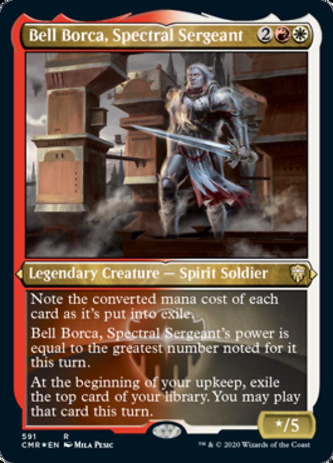 Bell Borca, Spectral Sergeant [Commander Legends Etched]