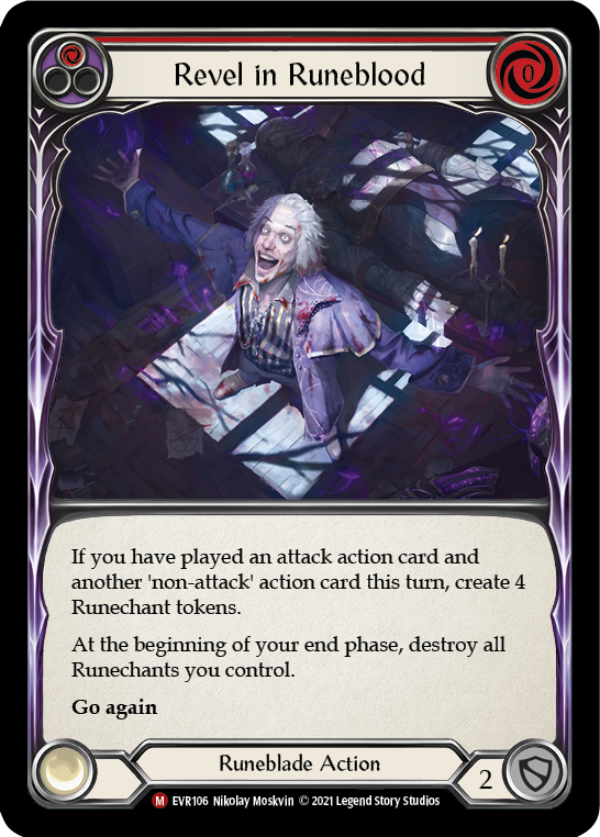 Revel in Runeblood [EVR106] 1st Edition Normal