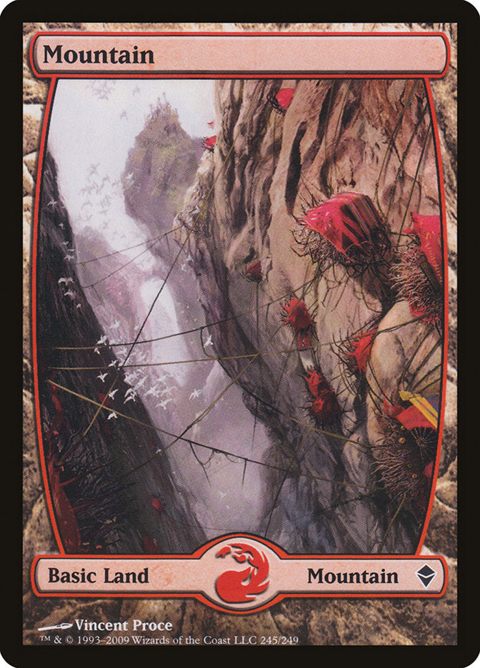 Mountain (#245) [Zendikar]