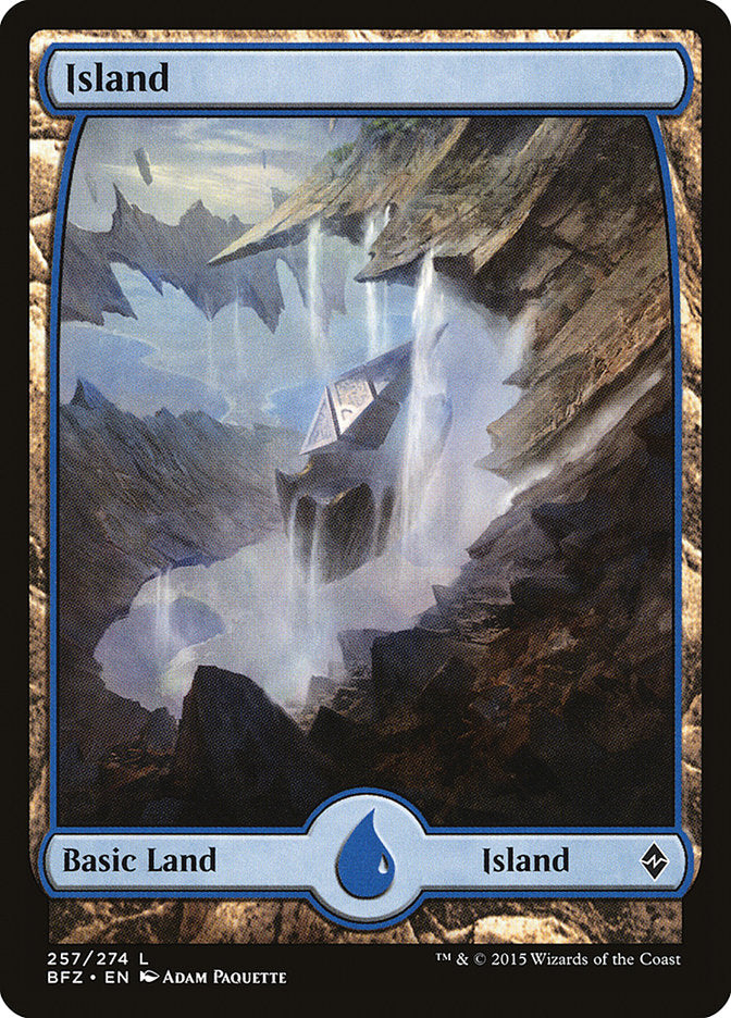 Island (#257) [Battle for Zendikar]