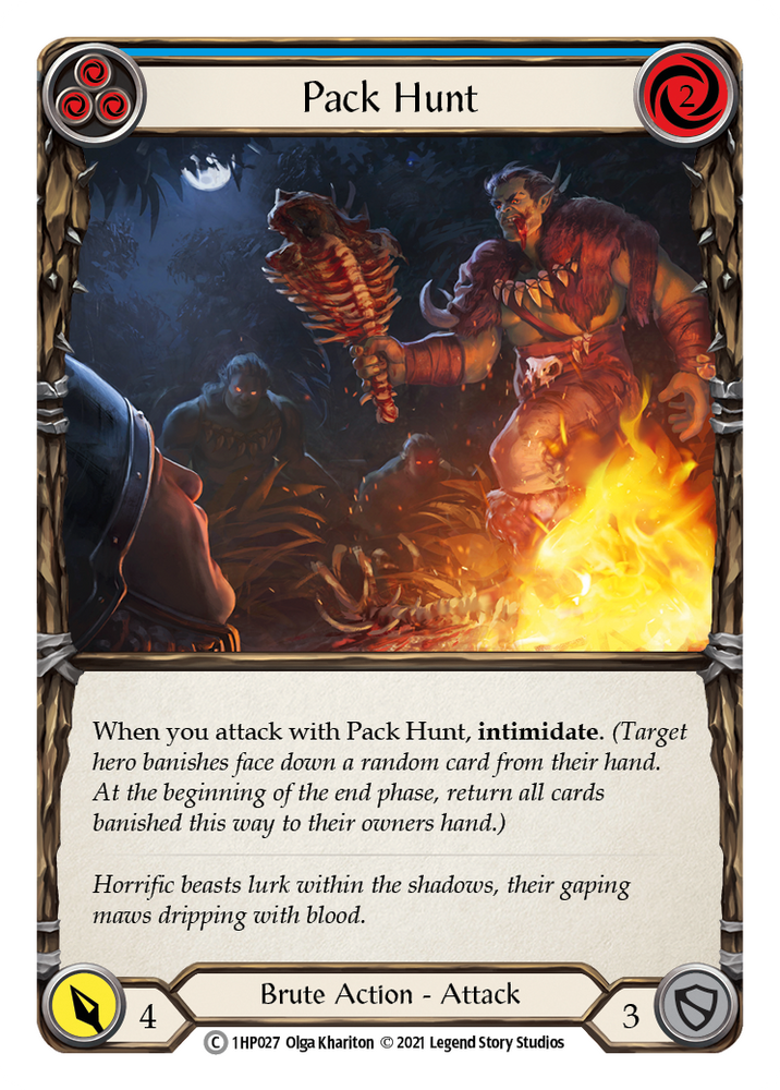 Pack Hunt (Blue) [1HP027]