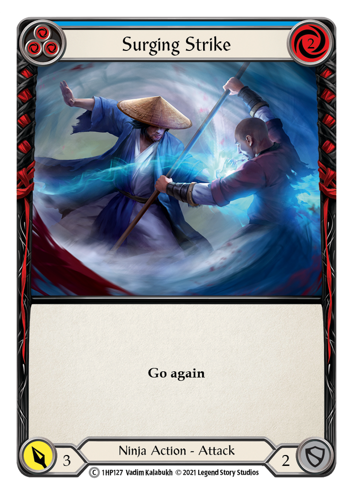 Surging Strike (Blue) [1HP127]