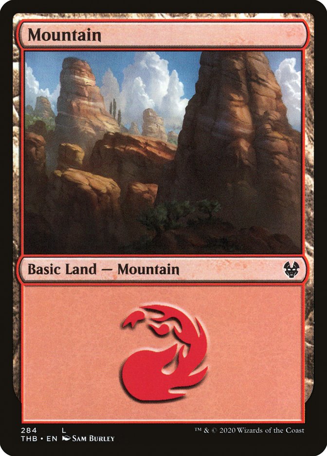 Mountain (#284) [Theros Beyond Death]