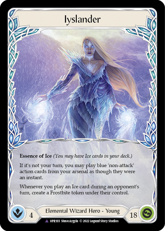 Iyslander (double sided Cold Foil) (Marvel) [UPR103] (Uprising)  Cold Foil