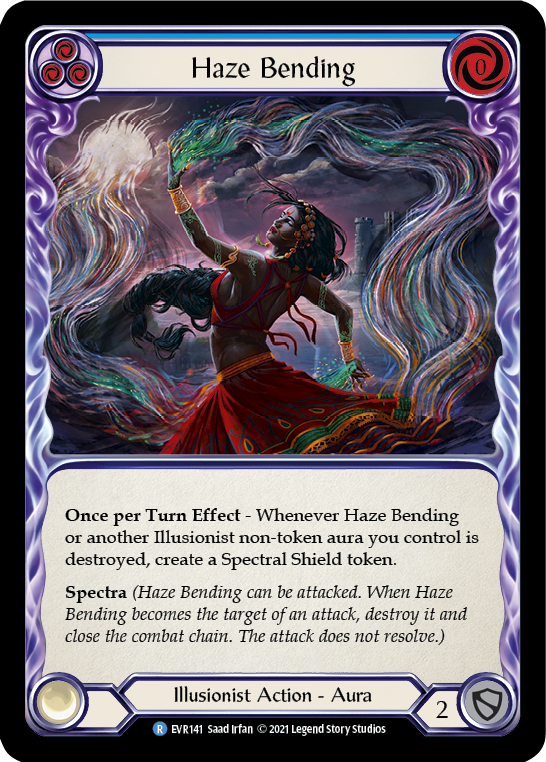 Haze Bending (Blue) [EVR141] 1st Edition Normal