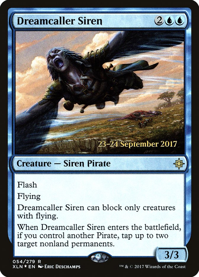 Dreamcaller Siren  (Prerelease) [Ixalan Prerelease Promos]